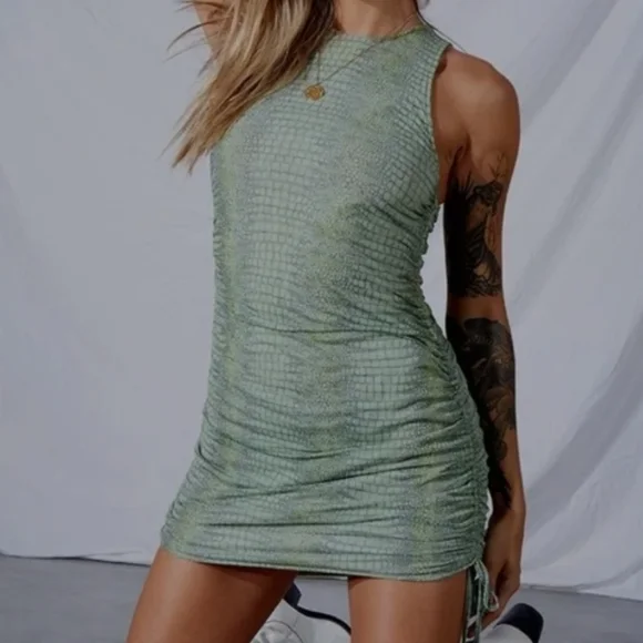 motel rocks bodycon dress Ranti Bodycon Dress in Mesh Black main image 0